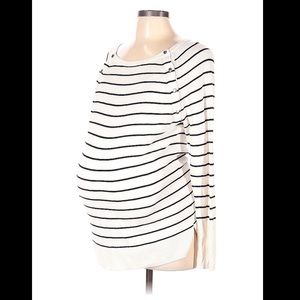 Motherhood Maternity and Nursing Pullover Sweater
